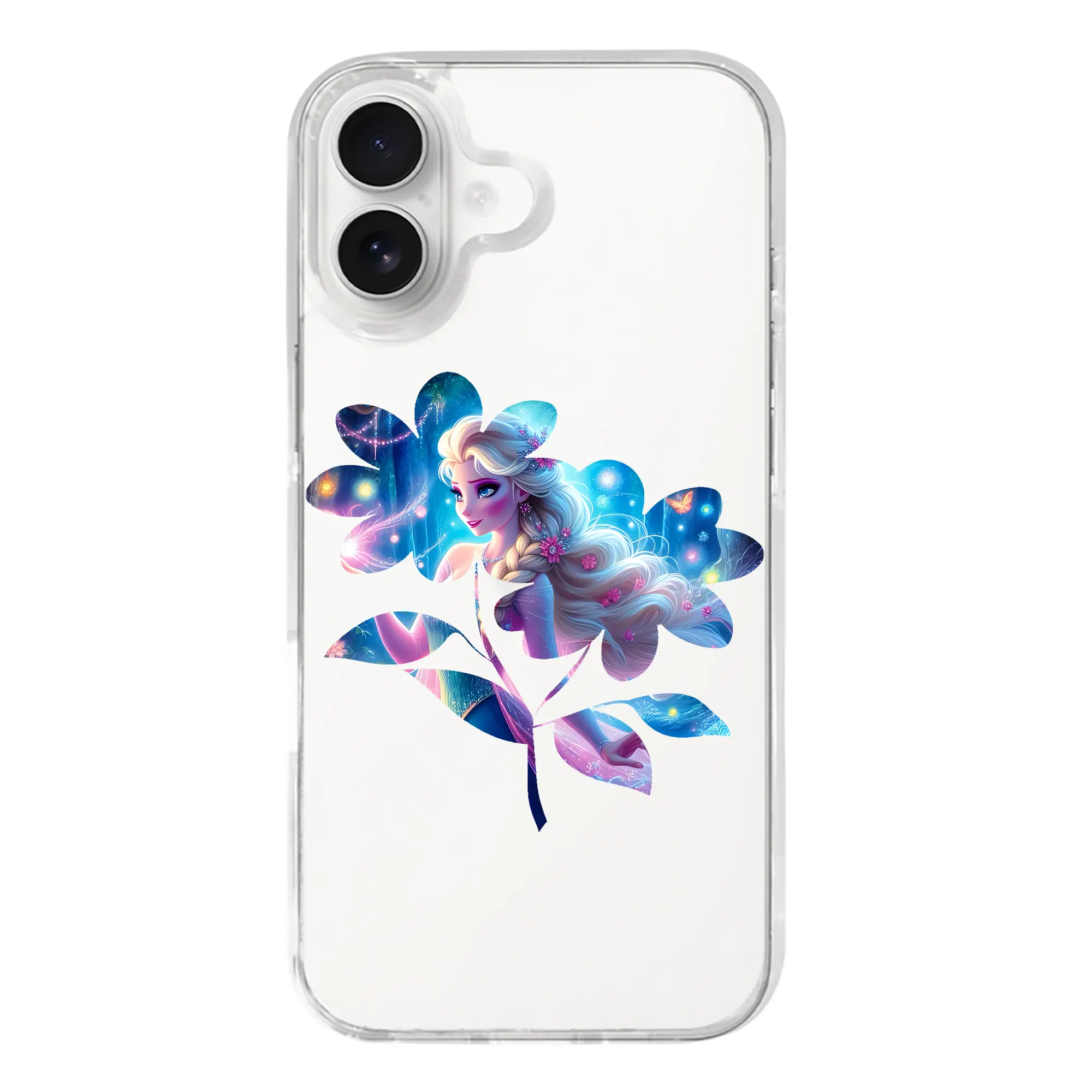 アナと雪の女王(Frozen) グッズ エルサ(Elsa) - iPhone 17シリーズ 透明スマホケース – 薄型・耐衝撃・精密フィット保護カバー